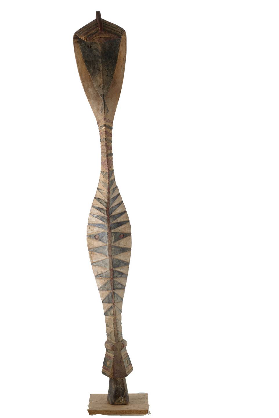 Baga (serpent) n°1978, d`afrique : Guinée-Bissau, statuette Baga (serpent) n°1978, masque ancien africain Baga (serpent) n°1978, art du Guinée-Bissau - Art Africain, collection privées Belgique. Statue africaine de la tribu des Baga (serpent) n°1978, provenant du Guinée-Bissau, n°1978 Cimier Baga en forme de serpent.Il représente l