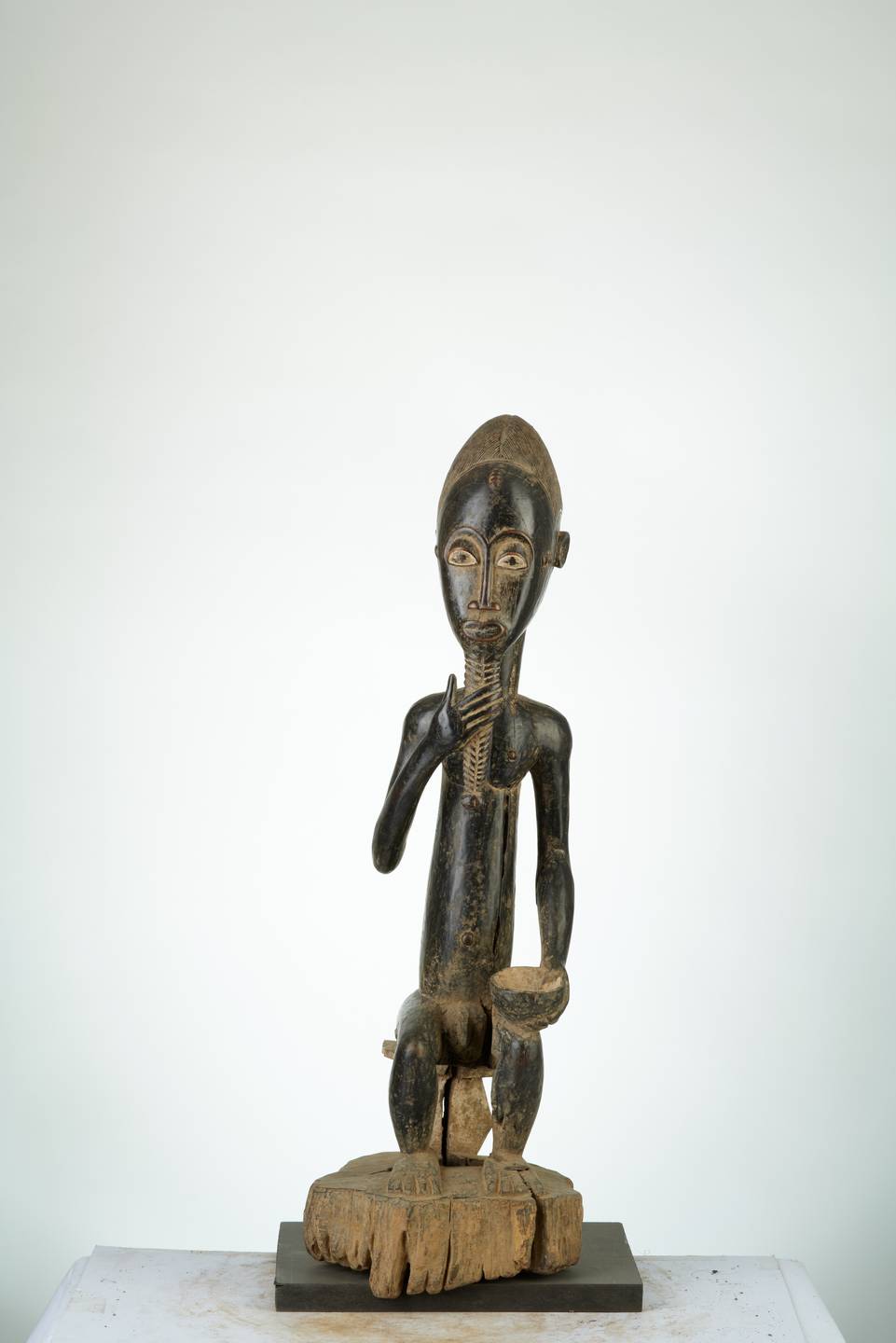 Baoule(statue) n°1986, d`afrique : côt d