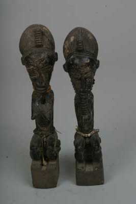 Baoule(statues), d`afrique : Côte d