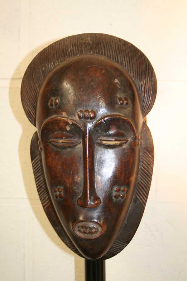 baoule(masque), d`afrique : côtr d